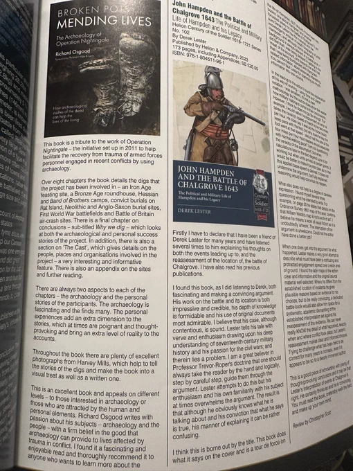 A book review of ‘broken pots mending lives’ in Battlefields Magazine