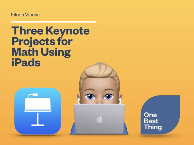 Three Keynote Projects for Math Using iPads cover page
