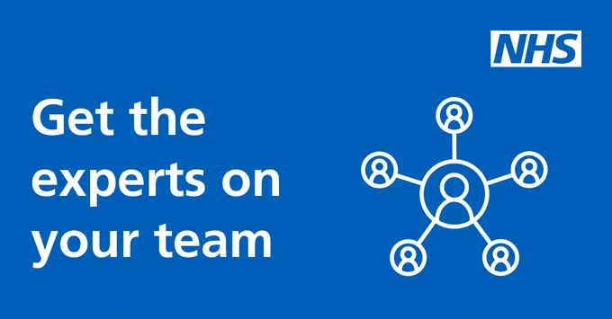 Get the experts on your team logo