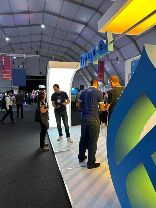 Drupal's presence at WebSummit Lisbon 2023!