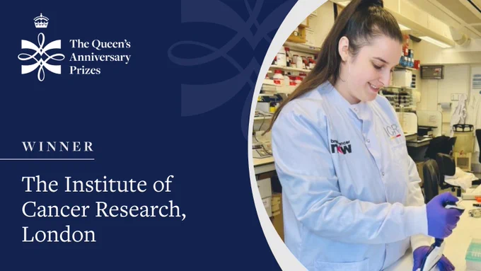 The Queen's Anniversary Prizes - Winner flyer: The Institute of Cancer Research