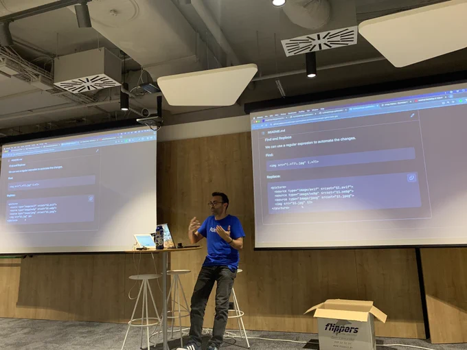 Find and Replace:

We can use a regular expresion to automate the changes.

Find:
<img src=" (.*?)l. jpg" (.*?)>

Replace:
<picture>
<source type-"image/avif" srcset"$1.avif">
<source type-"image/webp" srcset="$1.webp"> <source type-" image/jpeg" srcset="$1. jpeg"> 
<img src="$1, jpg" $2> 
</picture>