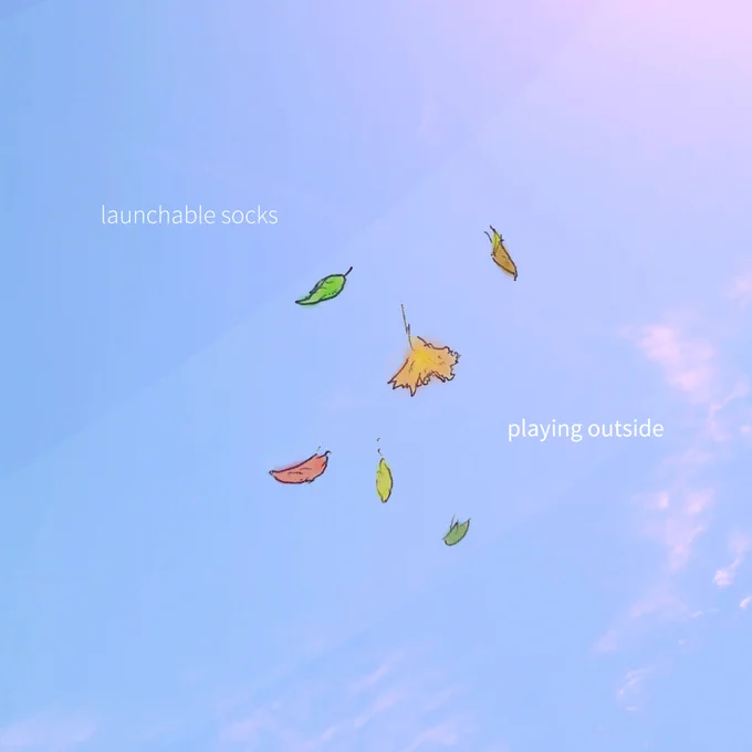 Album cover for "Playing Outside" by Launchable Socks