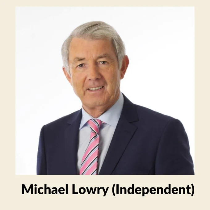 Photo of independent Tipperary TD Michael Lowry 