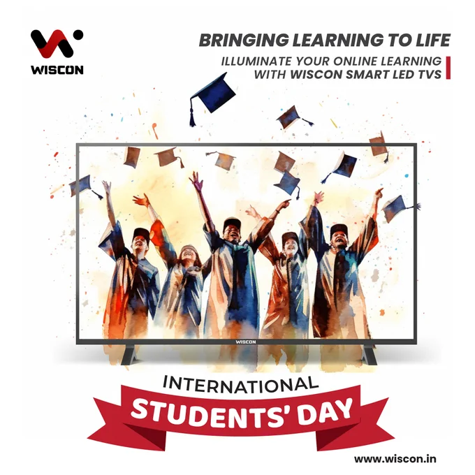 Wiscon wishes Happy Students' Day not only to all students but all others still learning life’s lessons to face tougher situations ahead. Your attitude matters more than your grades. Be the best version of you everyday! 

#happyinternationalstudentsday #internationalstudentslife #student #studyabroad #studentlife #learningisforlife #lifelessons
