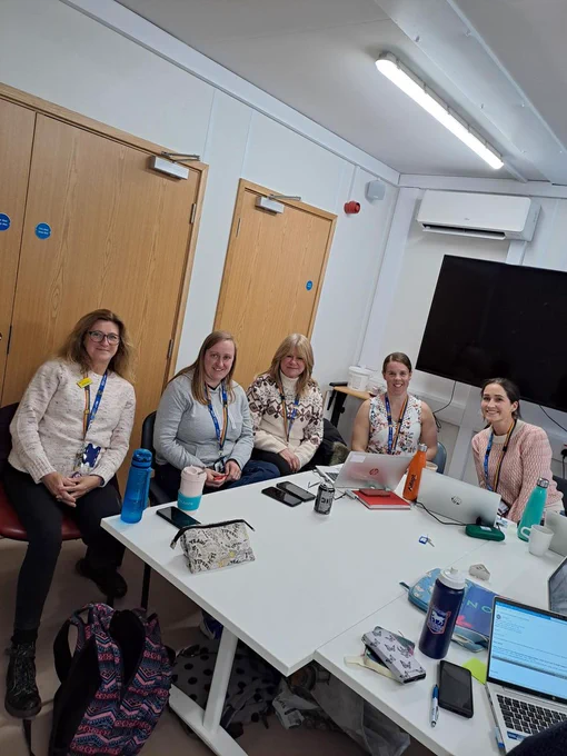 Team engagement session with the NELFT Community Diabetes services team