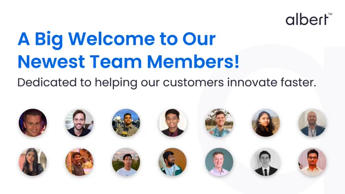 Albert's newest team members
