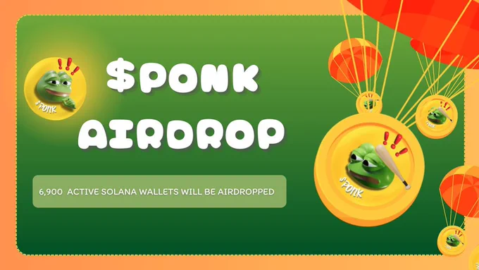 The decision $PEPE or $BONK no longer exists. There is only $PONK. Any resistance is punished with missing out.

ponkcoin.com