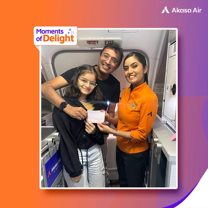 Moments of Delight | Akasa Air