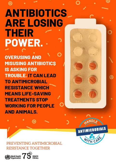 Antimicrobial Resistance (AMR) occurs when bacteria, viruses, fungi and parasites no longer respond to antimicrobial agents. As a result of drug resistance, antibiotics and other antimicrobial agents become ineffective and infections become difficult or impossible to treat, increasing the risk of disease spread, severe illness and death.