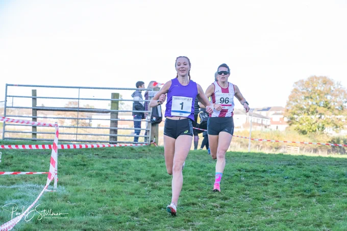 Lauren Cooper leads the 2022 senior women's inter-regionals race.
