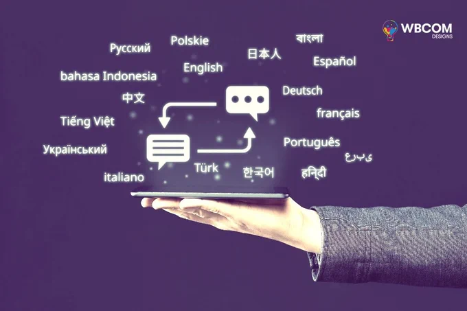 Multilingual website