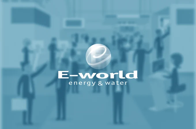 Logo der e-world