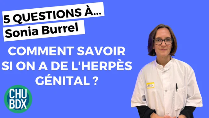5 questions à Sonia Burrel sur l'herpès génital