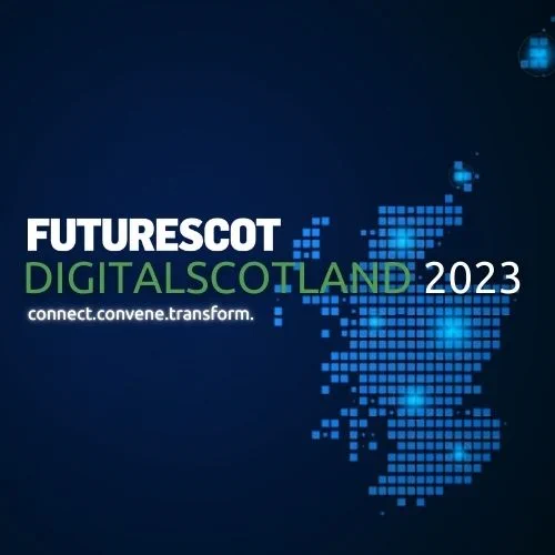 FutureScot- Digital Scotland 2023 poster.