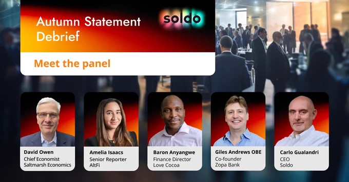 Meet the panel 

David Owen 

Amelia Isaacs 

Baron Anyangwe 

Giles Andrews 

Carlo Gualandri 