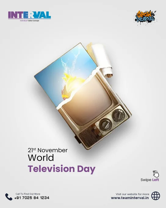 World Television Day| November 21| Team Interval individual tuition