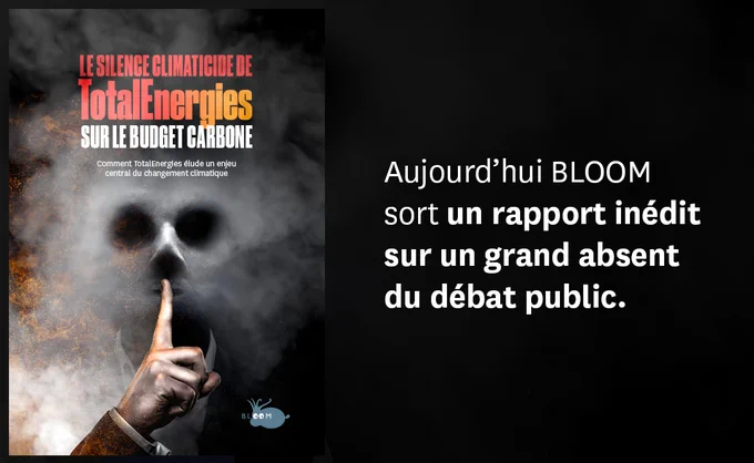 Aujourd'hui BLOOM sort un rapport inédit sur un grand absent du débat public.