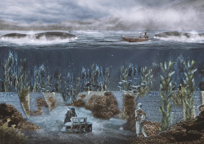 image by Dan Shaw, winner of the 2022 Landscape Institute Awards Student Portfolio