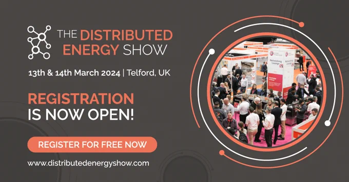 The Distributed Energy Show | 13 & 14 March, 2024 | Telford