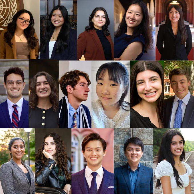 Top: Emma Wong, Cynthia Lu, Sahar Wakilzada, Sophia Lu, and Elena Martinez
Middle: Luka Wohl, Abigail Rich, Miles McInerney, Yulina Goto, Calla O'Neil, and Nick Voltaggio
Bottom: Harnoor Sachar, Natalie Goldwasser, Bennie Chang, Ben Manens, and Ranee Brady 
