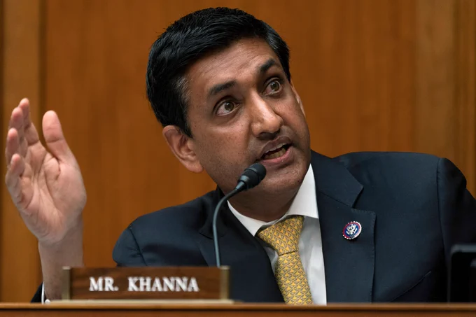 A photo of Rep. Ro Khanna. 