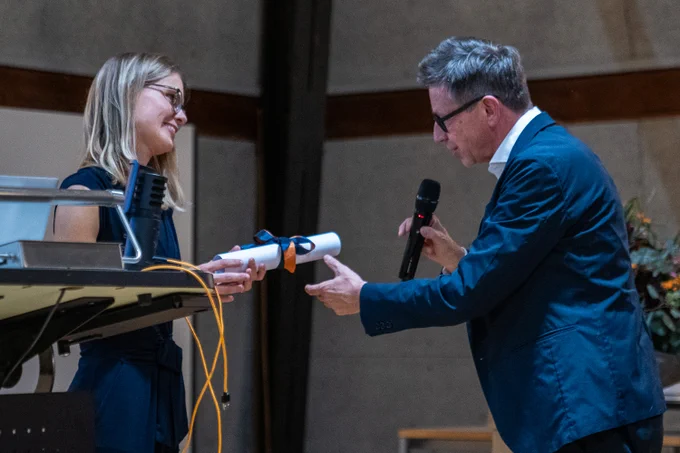 Maria Luisa Balmer und Matthias Egger