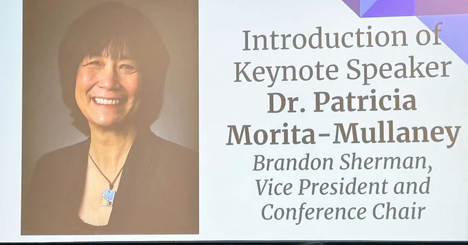 Introducing keynote speaker Trish Morita-Mullaney