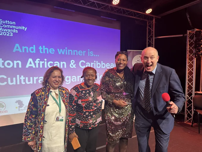 SACCO winners with Tim Vine