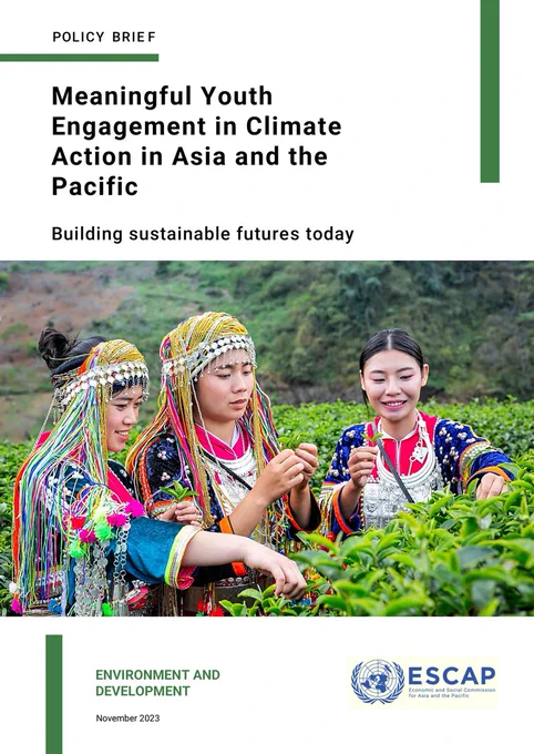 Meaningful youth engagement in Climate Action in Asia and the Pacific