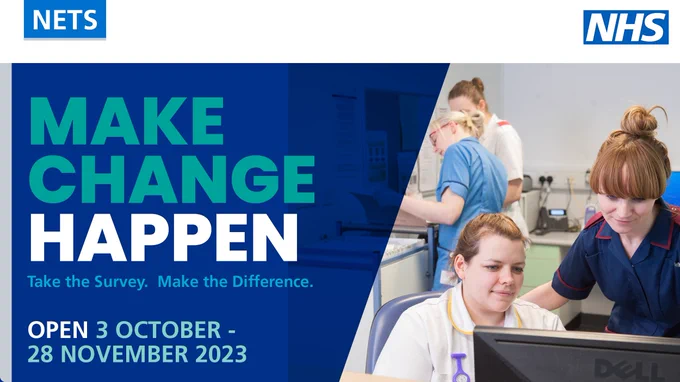 Make change happen. Take the survey. Make the difference. Open 3 October to 28 November 2023.