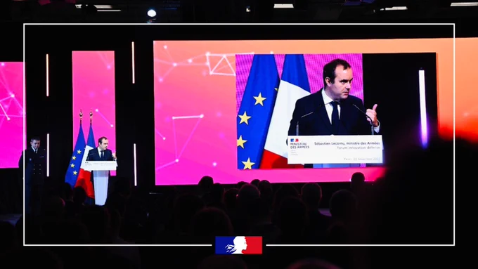 Discours du ministre des Armées, Sébastien Lecornu, pour l'ouverture du Forum innovation défense 2023.