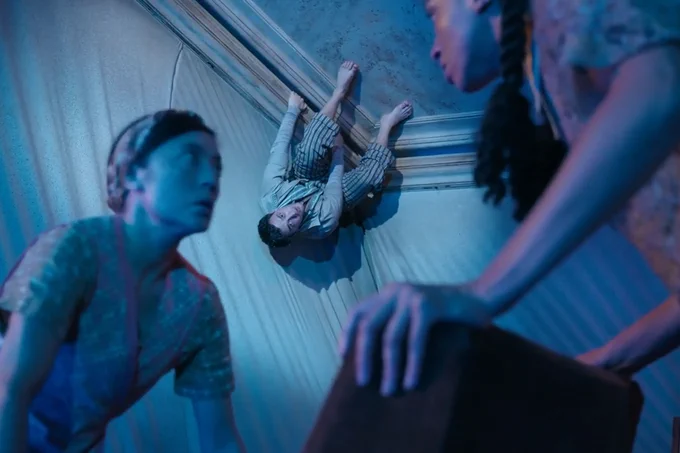 A scene from the Frantic Assembly production of Metamorphosis
