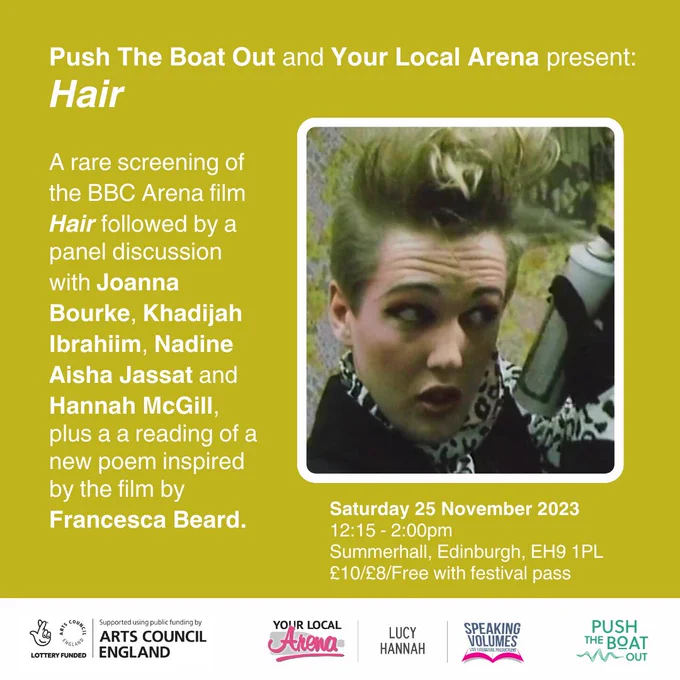 Image from BBC Arena film ‘Hair’ with permission from the BBC.