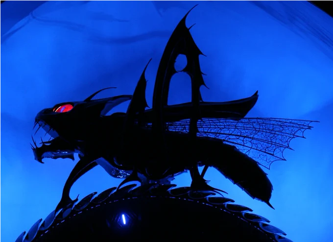 The Chronophage by night