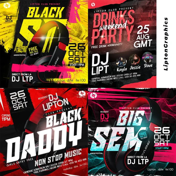 Sample flyers 