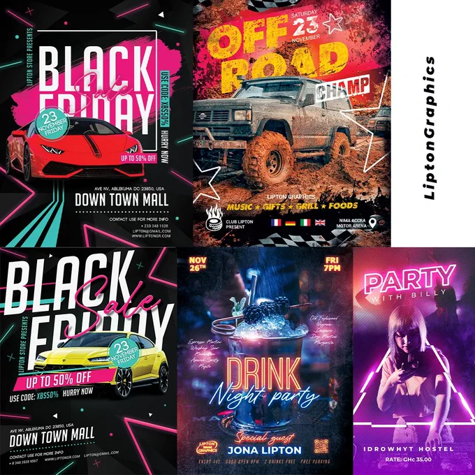 Sample flyers