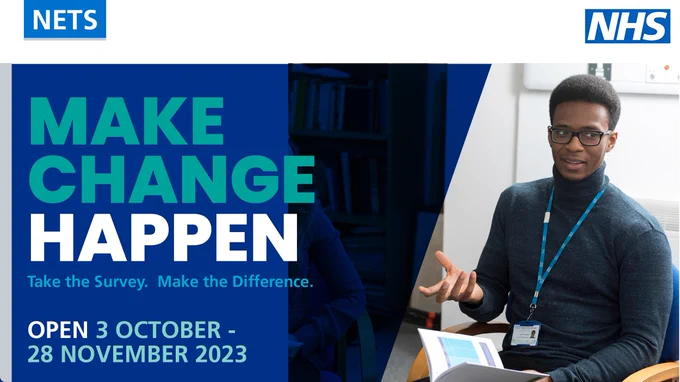 Make change happen. Take the survey. Make the difference. Open 3 October to 28 November 2023.