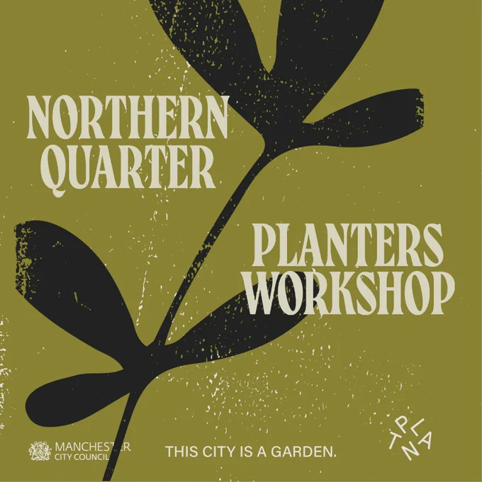 Planter workshops on Church Street Northern Quarter