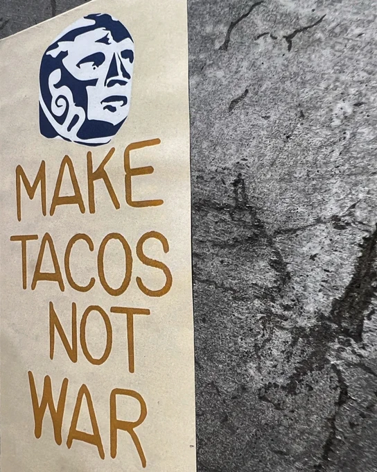 Make peace, not war.
