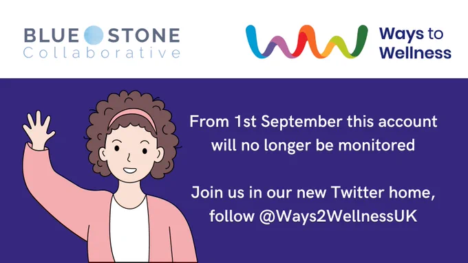 From 1st September this account will no longer be monitored

Join us in our new Twitter home, follow @Ways2WellnessUK
