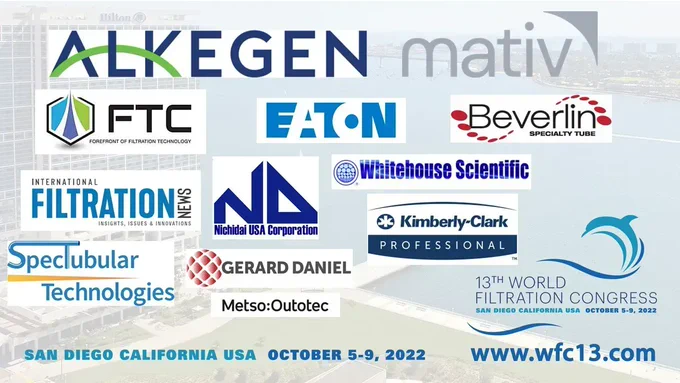World Filtration Congress 13 Sponsors