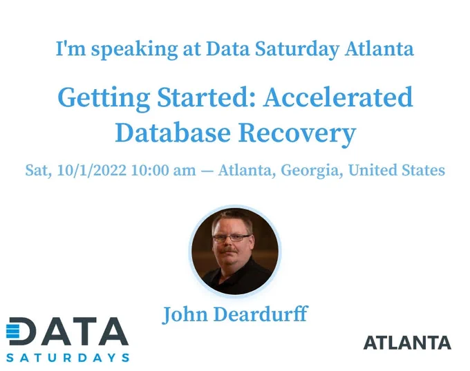 John Deardurff Data Saturday Atlanta