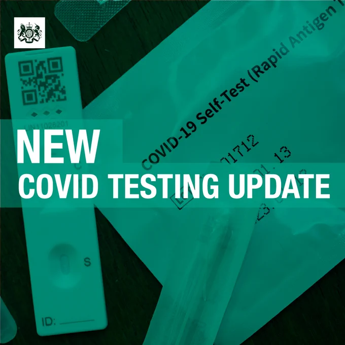 New Covid Testing Update