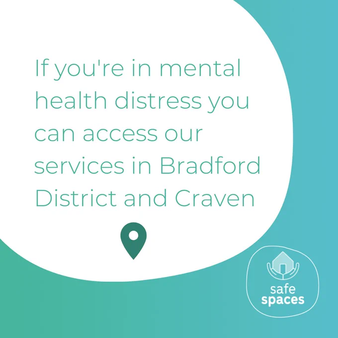 If you're in mental health crisis you can access our services across Bradford and Craven.