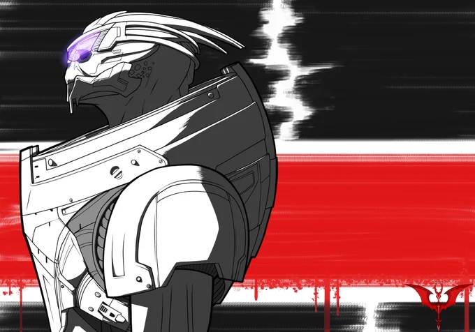 "Not sure if Turian heaven is the same as yours, but if this thing goes sideways and we both end up there... meet me at the bar." 