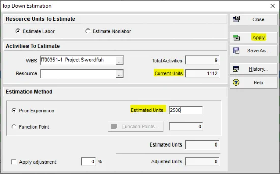 Want to know more about Top Down Estimation? Let us help you!
