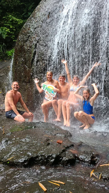 Half Day Chasing Waterfalls Adventure in St Lucia.