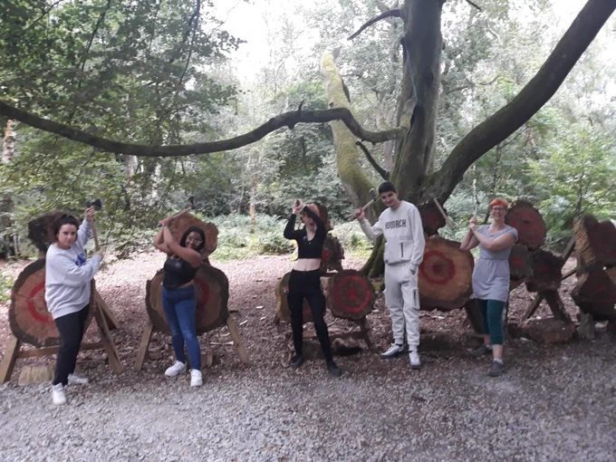From SYC archers to SYC Vikings with the axes in hand.