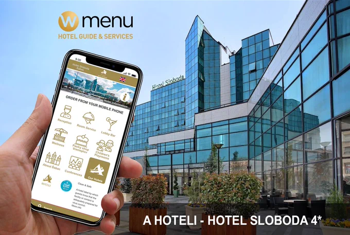 wMenu Hotel Guide app - no installation